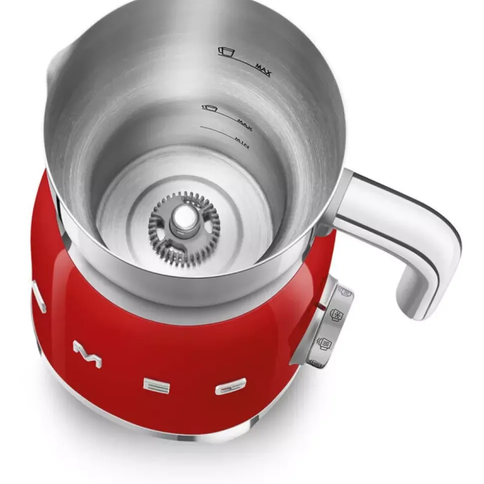 Smeg Melkeskummer 500 W Rød