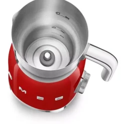 SMEG - MFF11 - Melkeskummer - 600 ml Rød
