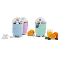Smeg Sitruspresse 70W Pastellrosa