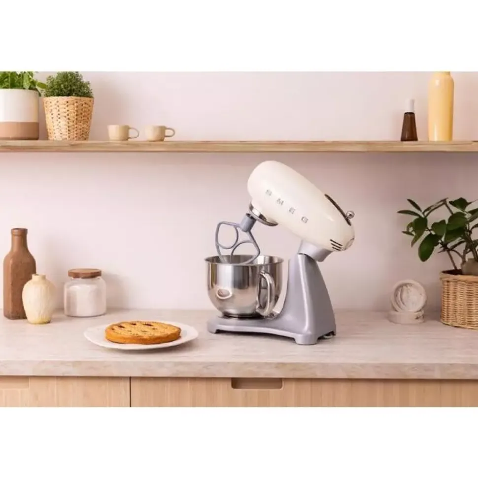 SMEG - SMF04 - Kjøkkenmaskin - 4,8 l Krem