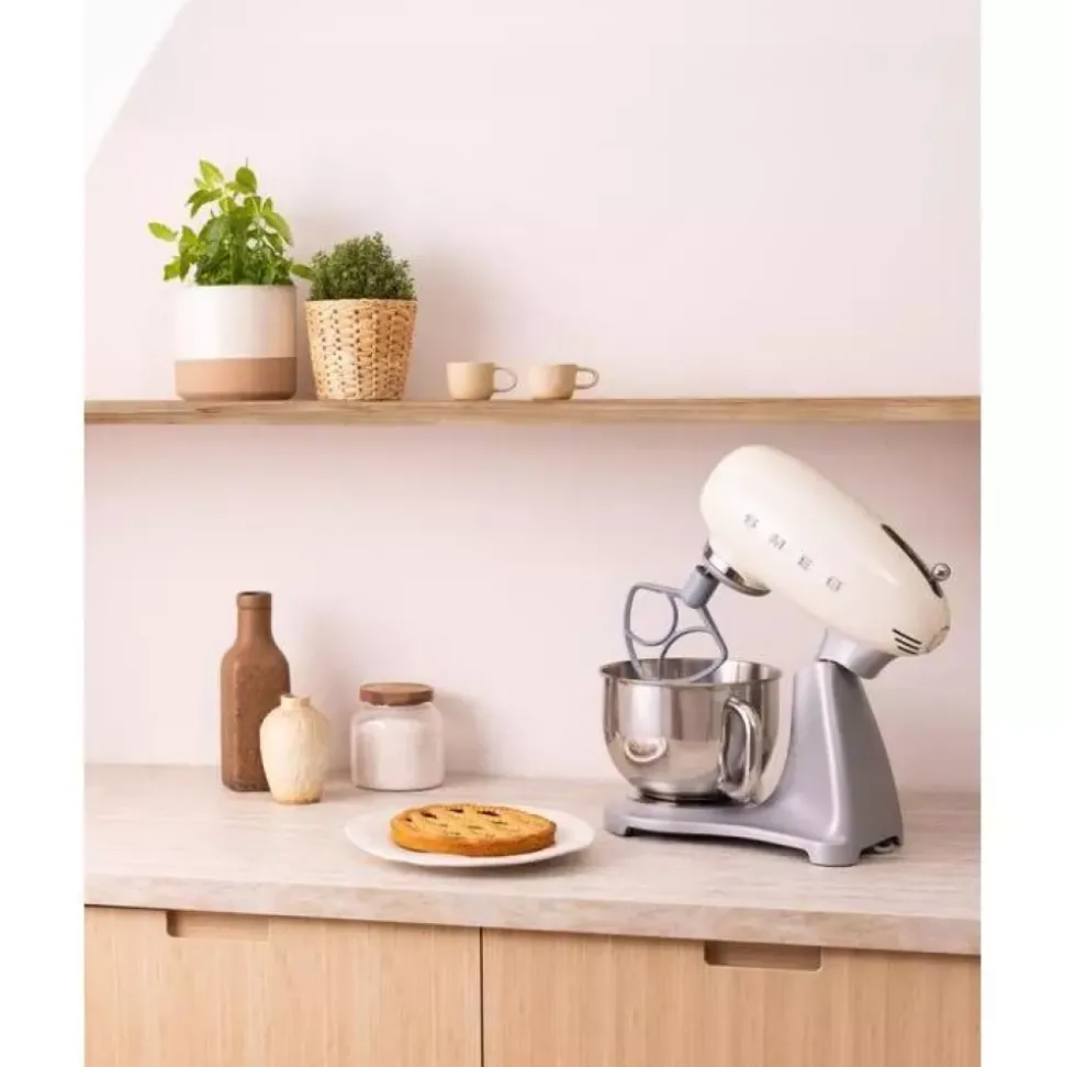 SMEG - SMF04 - Kjøkkenmaskin - 4,8 l Krem