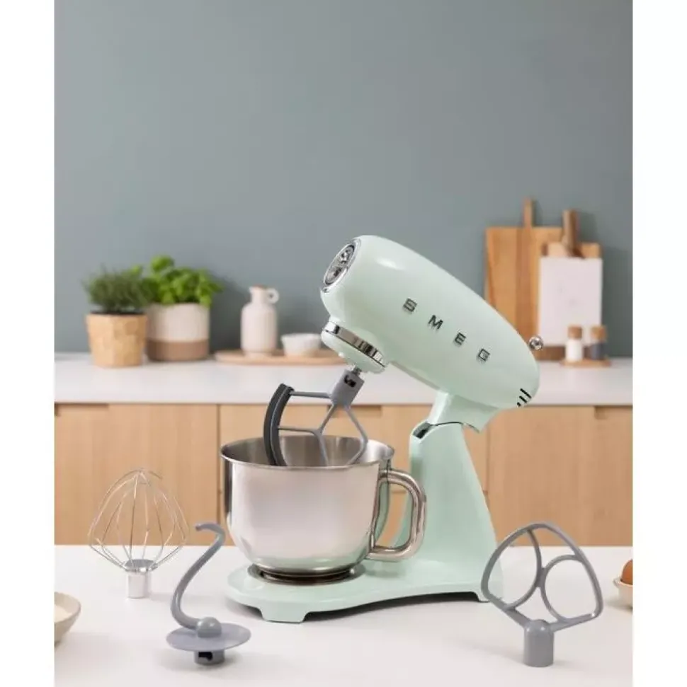 SMEG - SMF05 - Kjøkkenmaskin - 4,8 l Pastellgrønn