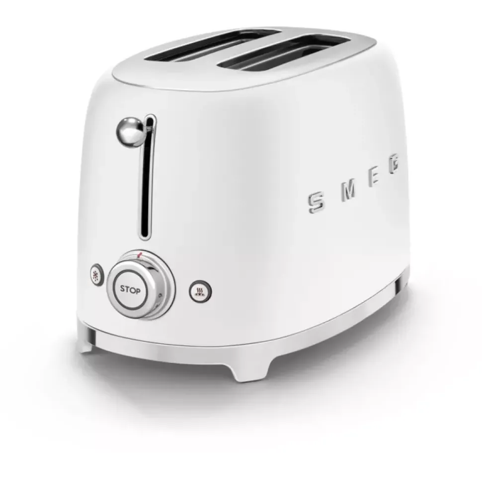 SMEG - TSF01 - Brødrister Hvit Matt