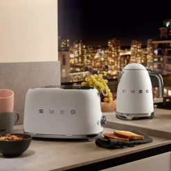SMEG - TSF01 - Brødrister Hvit Matt
