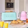 Smeg Vannkoker 1,7 l Pastellrosa