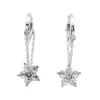 Små Hoops Blomst Sølv
