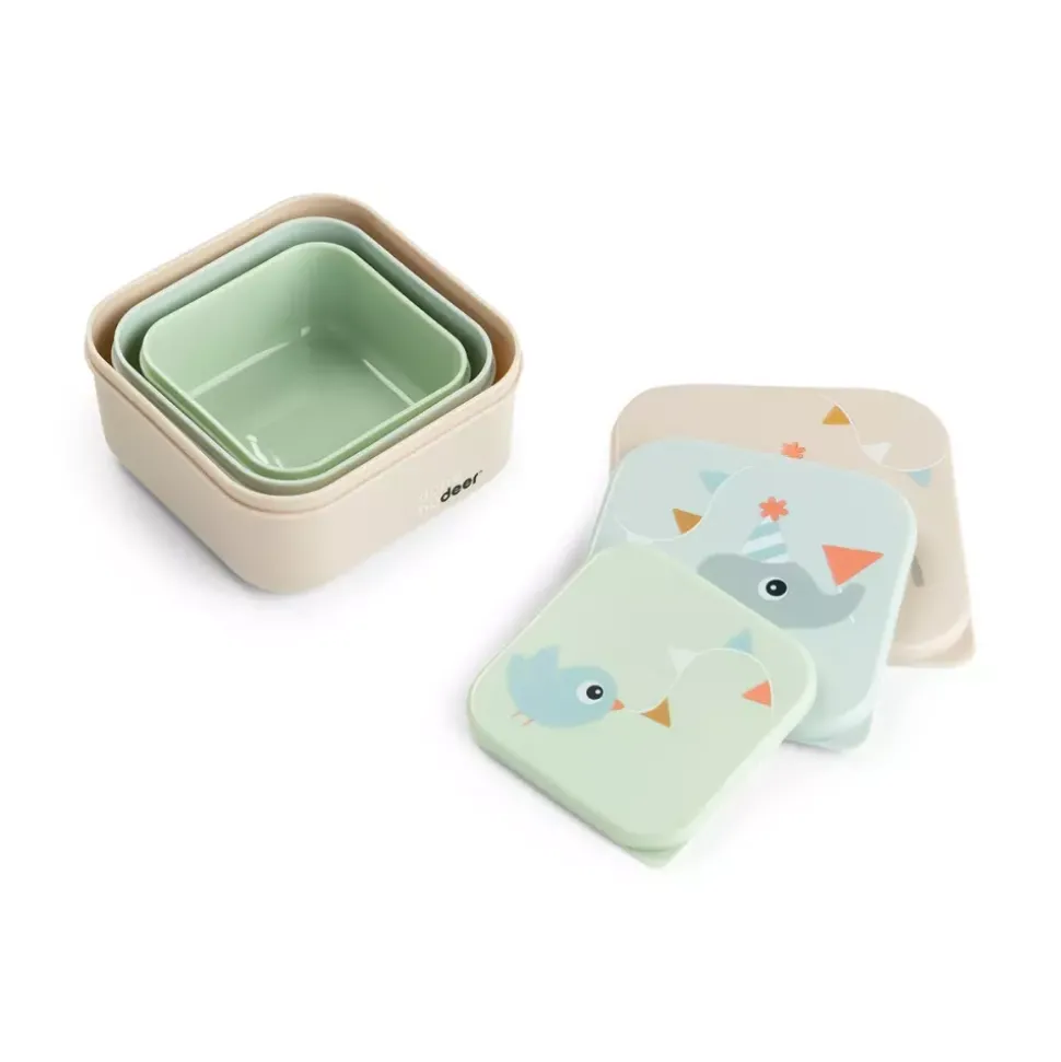 Snackboks Sett 3 Stk Celebration Fargemiks
