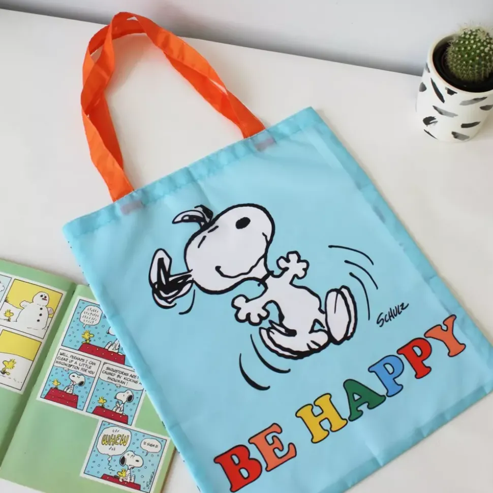 Snoopy "Be Happy" Handlenett