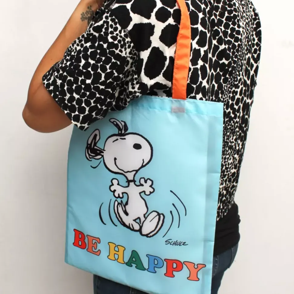 Snoopy "Be Happy" Handlenett