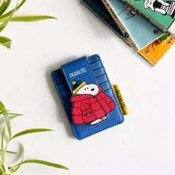Snoopy Kortholder Blå