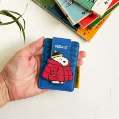 Snoopy Kortholder Blå