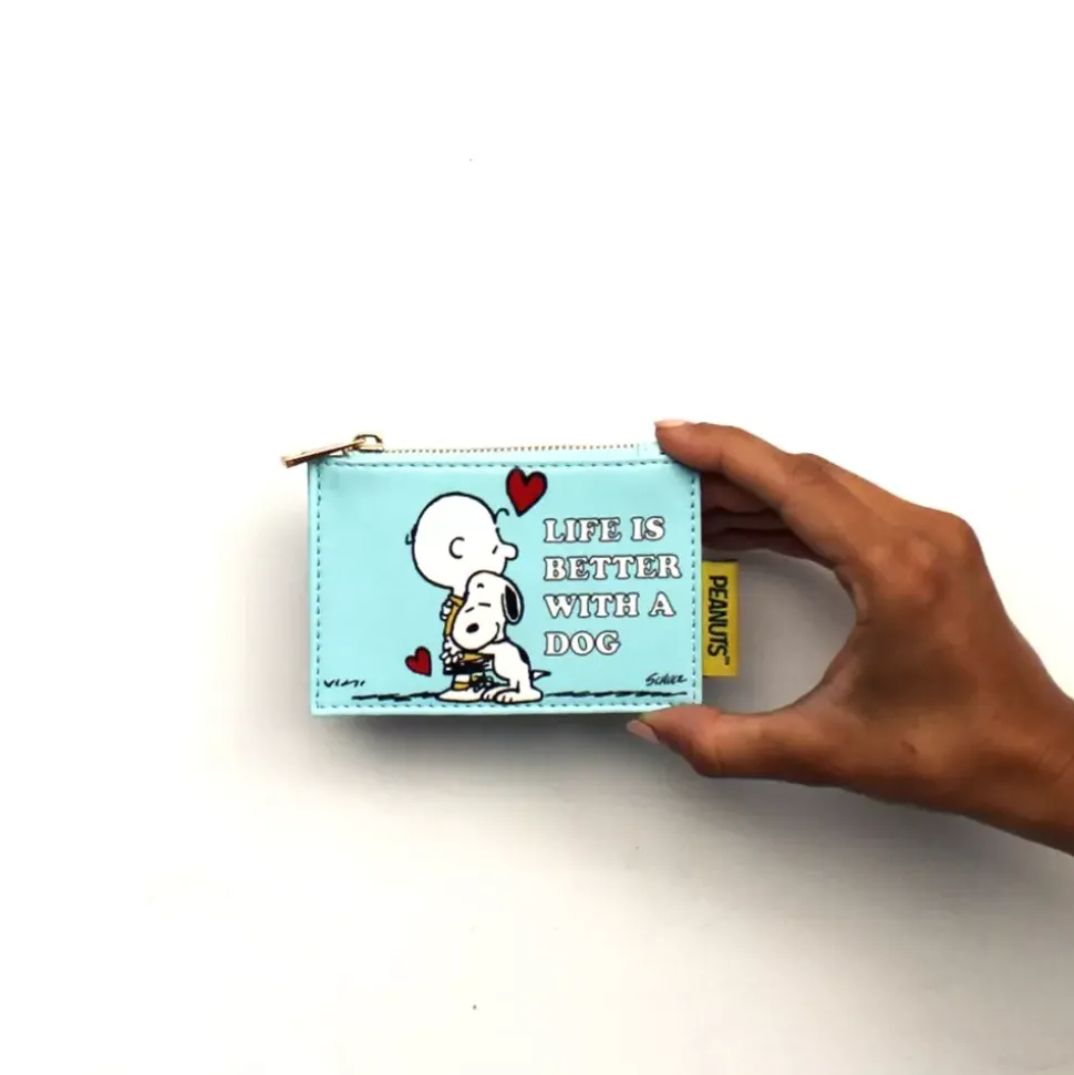 Snoopy "Life Is Better With A Dog" Lommebok