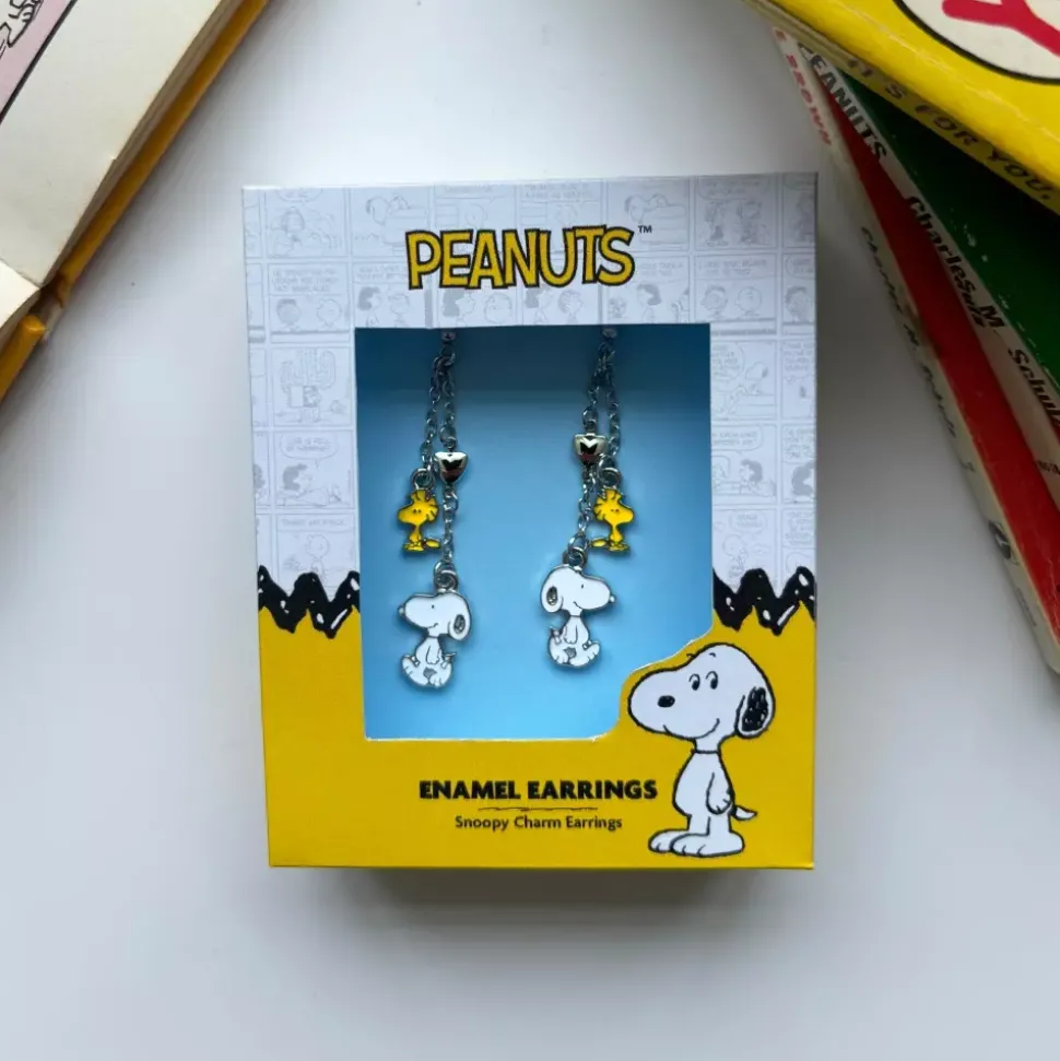 Snoopy og Woodstock Øredobber
