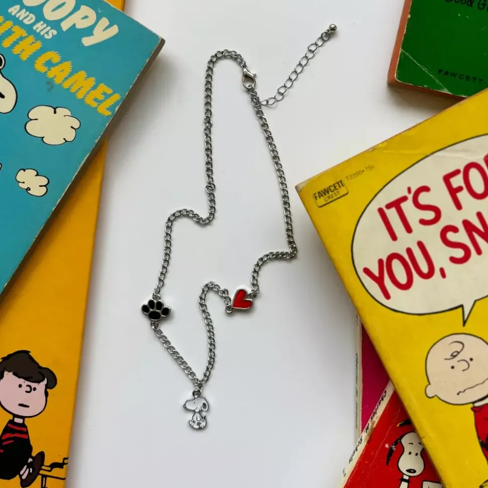Snoopy Smykke Enamel