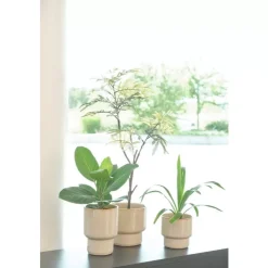 Solan Blomsterpotte Beige D14 H18,8 P12
