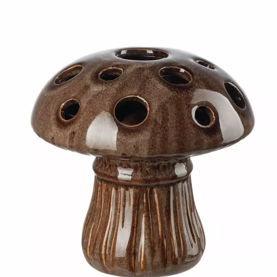 SOPP Vase D14,6 H15cm Brun