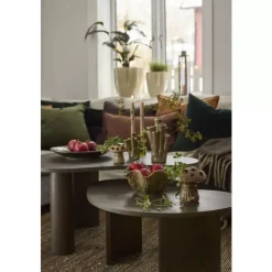 SOPP Vase D14,6 H15cm Brun