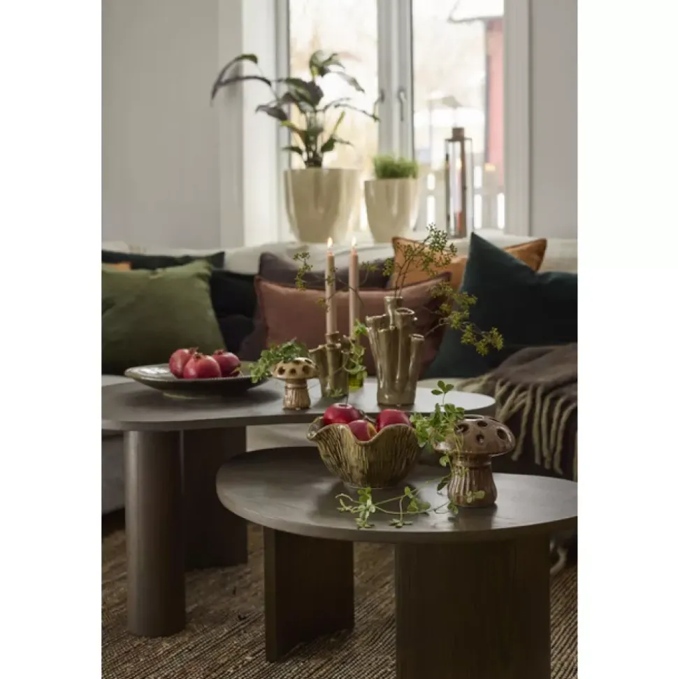 SOPP Vase D14,6 H15cm Brun