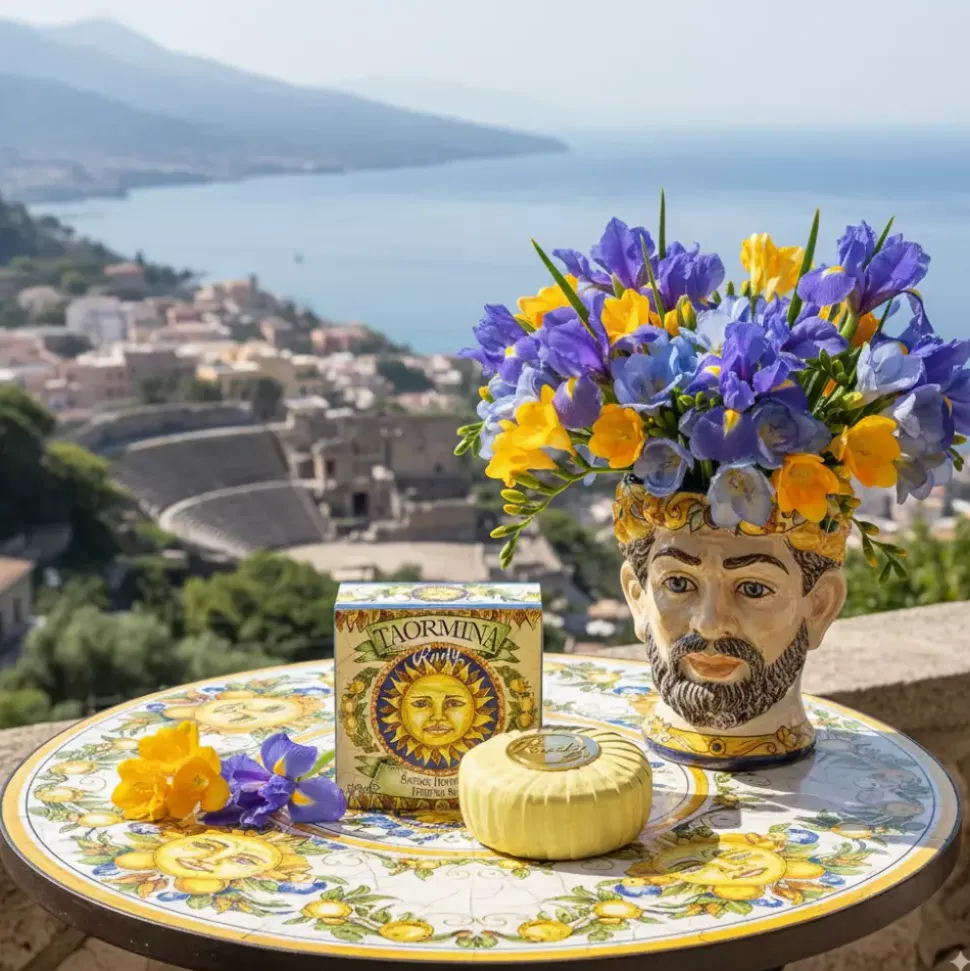 Såpestykke 100g I Gaveeske - Taormina