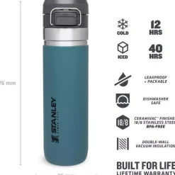 Stanley The Quick Flip Termoflaske 0,7 l Turkis