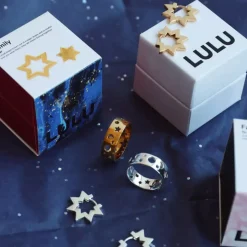 Star Hoops Øreringer (Par)