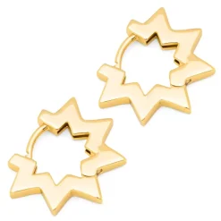 Star Hoops Øreringer (Par)