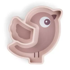 Stick & Stay Snacktallerken Birdee Pudder
