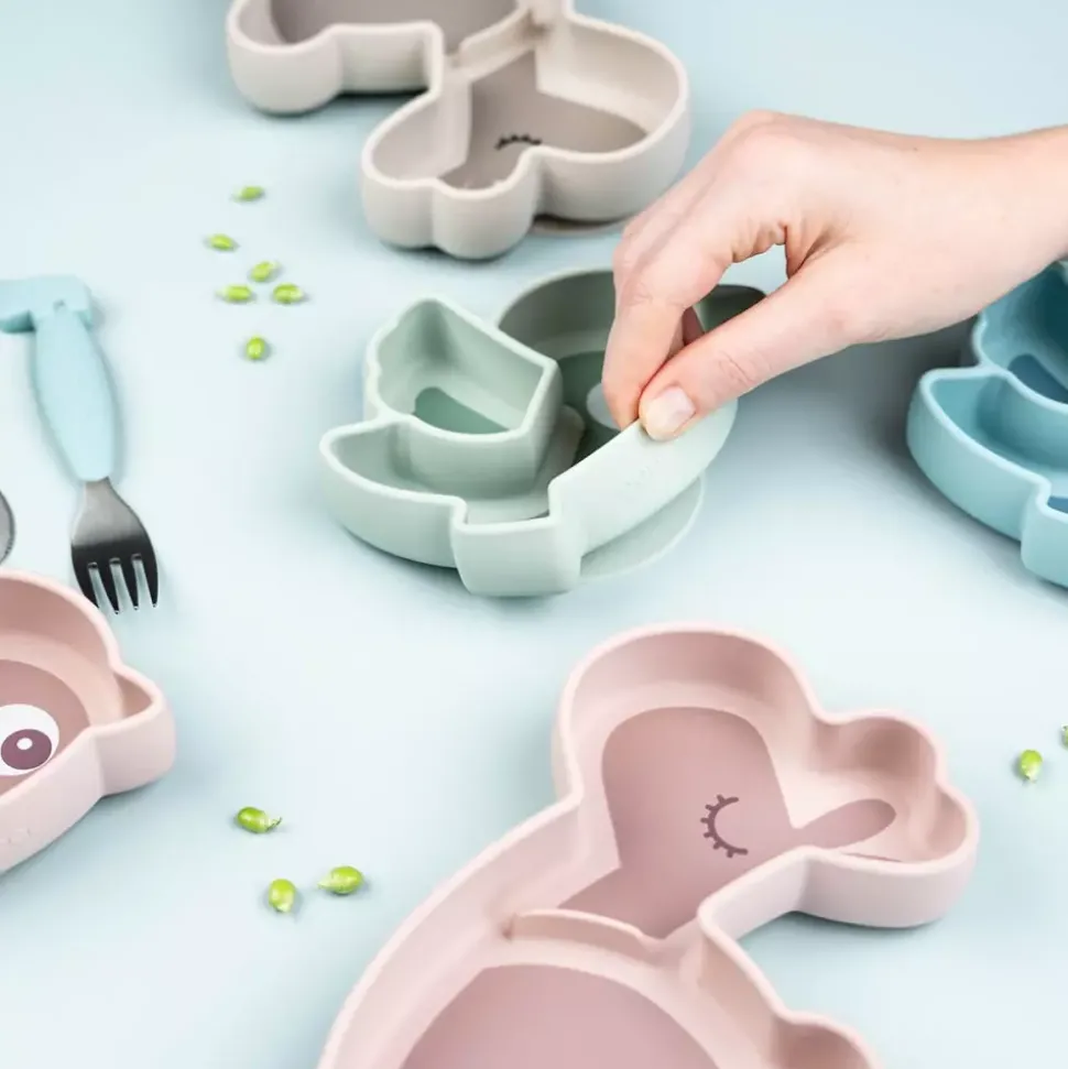 Stick & Stay Snacktallerken Lalee Sand