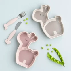 Stick & Stay Snacktallerken Lalee Sand