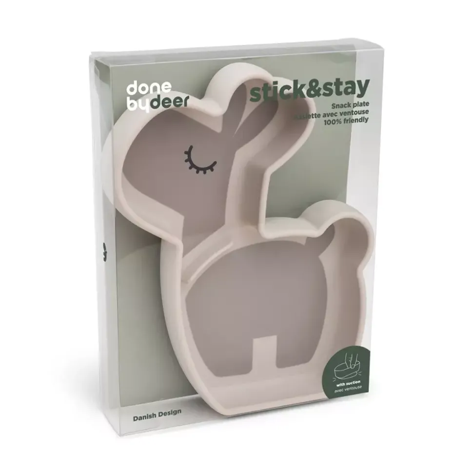 Stick & Stay Snacktallerken Lalee Sand