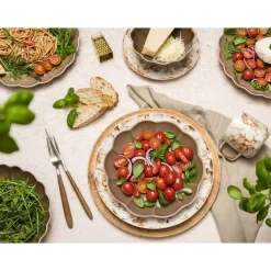 Stiernholm - Lotus -Tallerken Brun