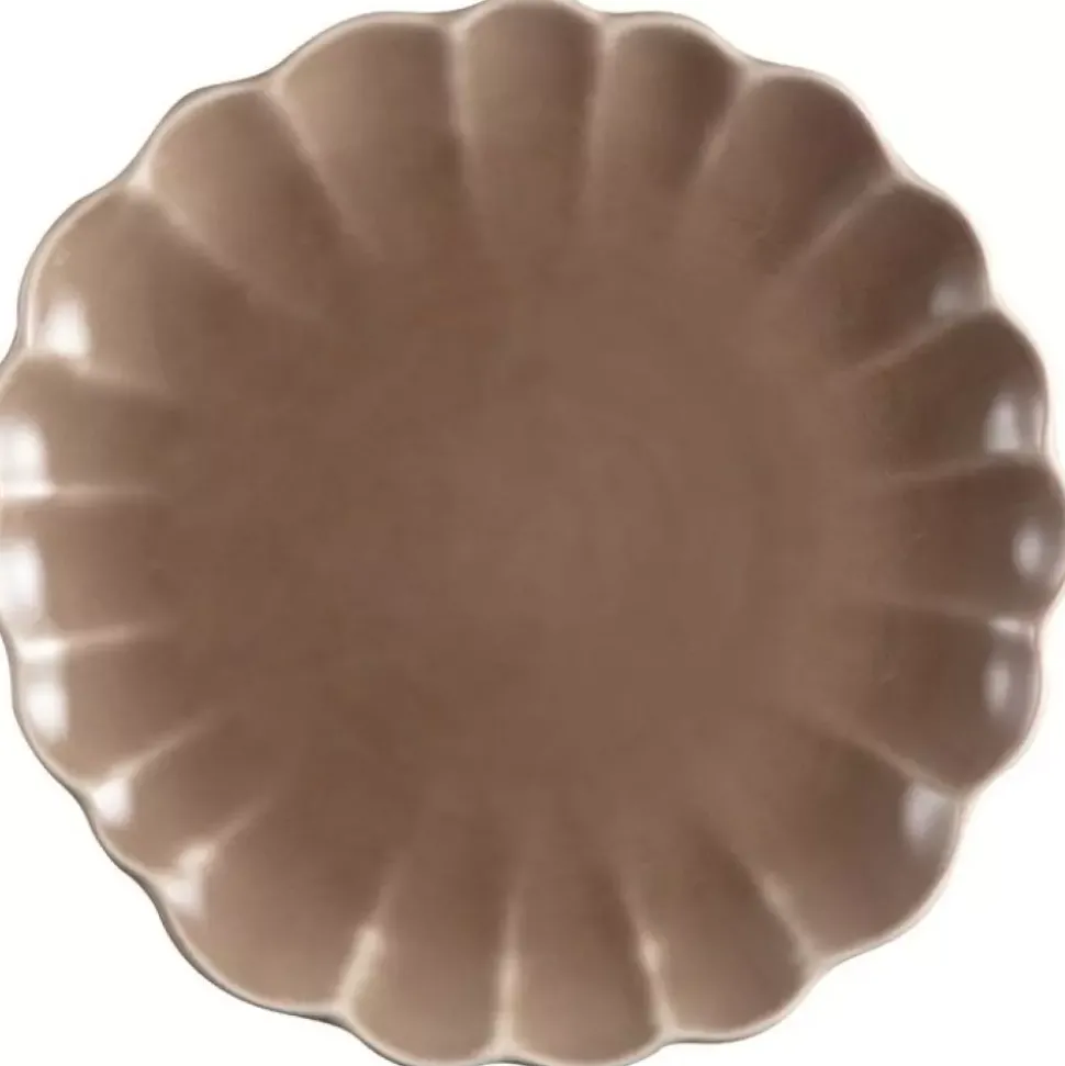Stiernholm - Lotus -Tallerken Brun