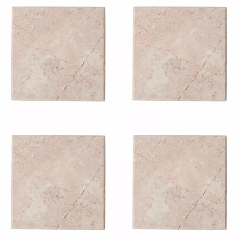 Stiernholm - Marmor - Glassbrikke 4-pk