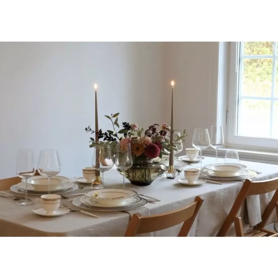 Stiernholm Plisse D33 Klar Dekketallerken