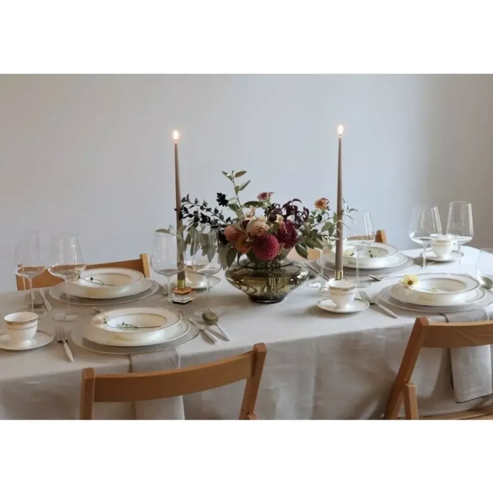 Stiernholm Plisse D33 Klar Dekketallerken