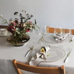 Stiernholm Plisse D33 Klar Dekketallerken