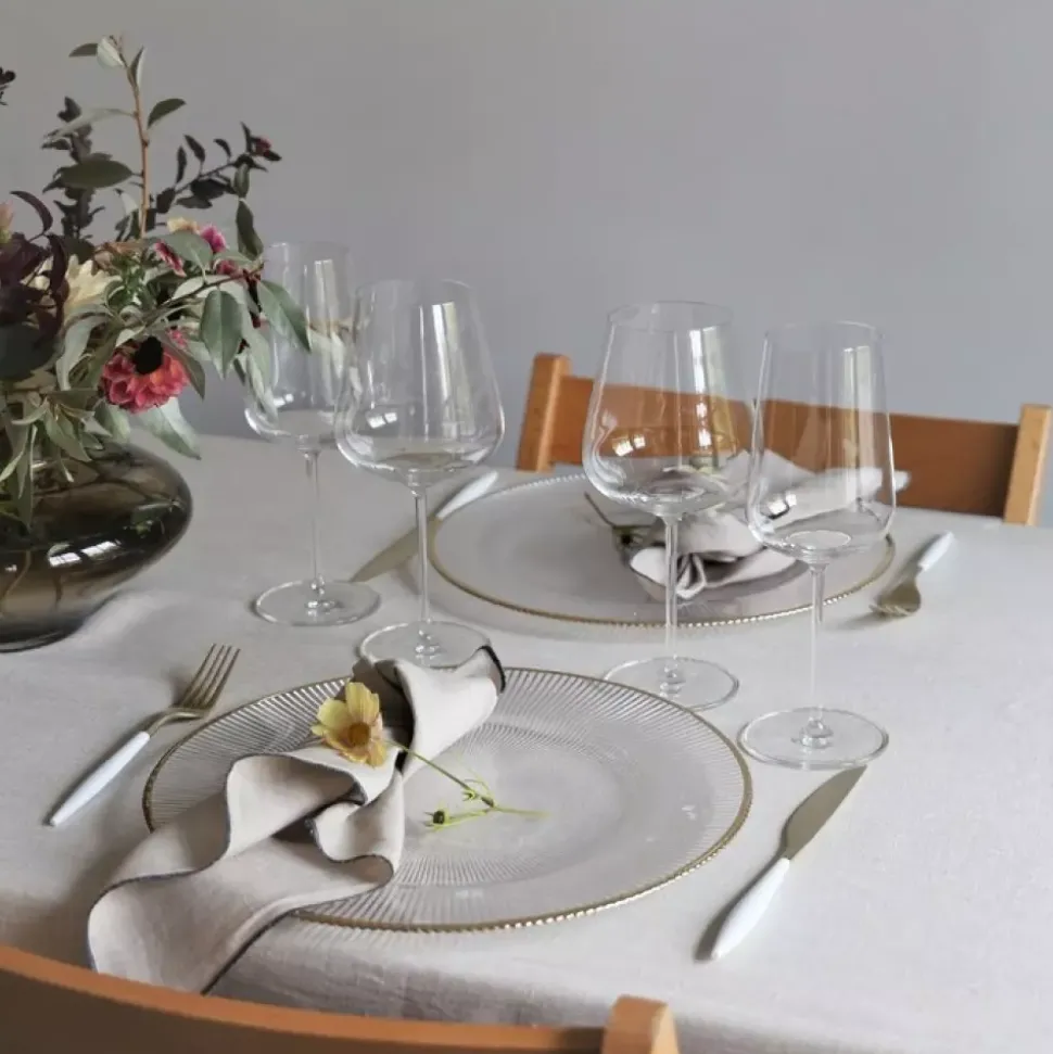 Stiernholm Plisse D33 Klar Dekketallerken