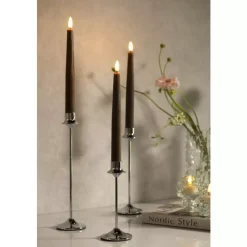 Stiernholm - Steel Reflection - Lysestake 22,5 cm