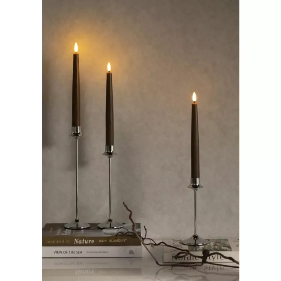 Stiernholm - Steel Reflection - Lysestake 17,5 cm