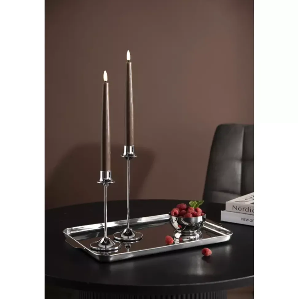 Stiernholm - Steel Reflection - Lysestake 17,5 cm