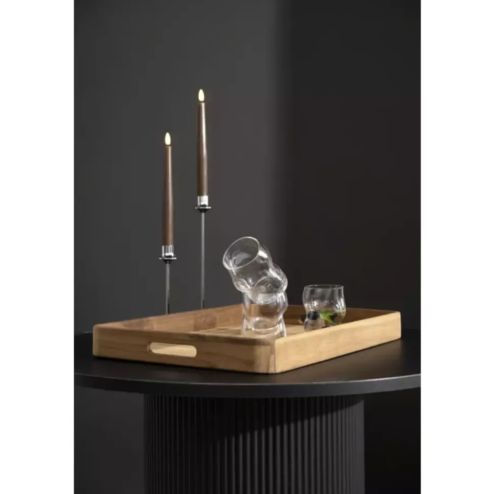 Stiernholm - Steel Reflection - Lysestake 17,5 cm