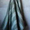Stripe Håndkle 90x150 Grønn