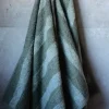 Stripe Håndkle 70x140 Grønn
