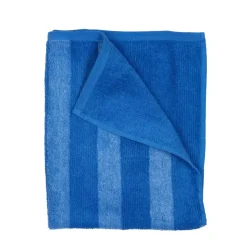 Stripe Håndkle 90x150 Kornblå