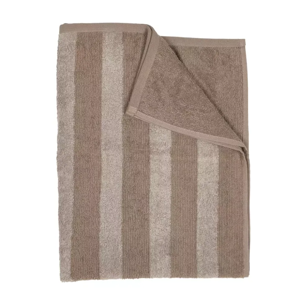 Stripe Håndkle 90x150 Lin