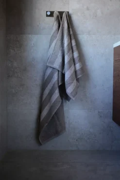 Stripe Håndkle 50x70 Lin