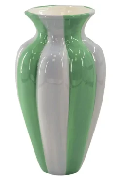 Stripes Vase Grønn/Lilla H29,5