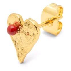 Sweet Heart Ørering Gull 1 stk