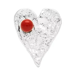Sweet Heart Ørering Sølv 1 stk