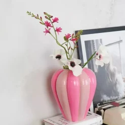 Swirl Vase Neon/Rosa H20
